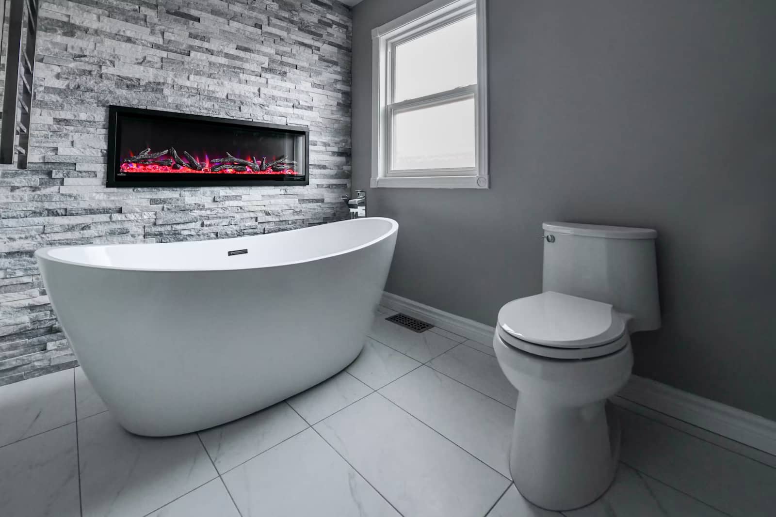 Finished bathroom, fitted by Lumen